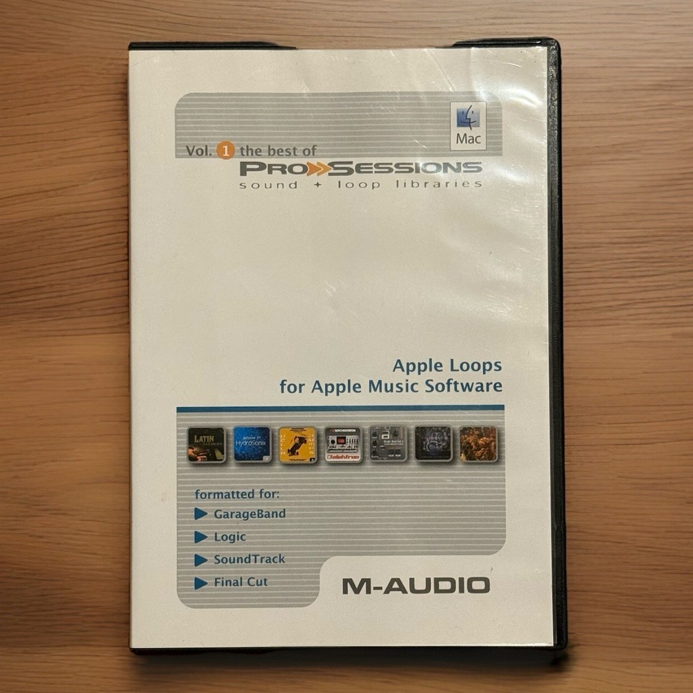 M-Audio Pro Sessions Vol 1 Sound Loop Libraries -