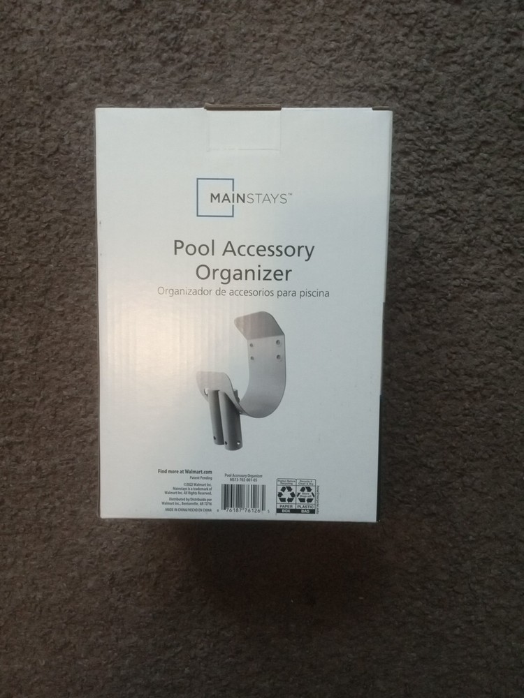 Pool Accessory Wall-hanging Rack For Organizing Pool Maintenance Tools Brand New