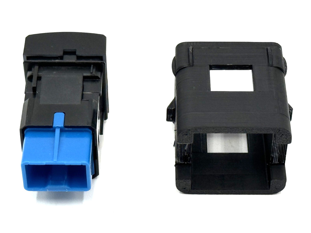 Tundra/Sequoia Square Switch Adapter – OEM Push Button Mount for Aux Switch