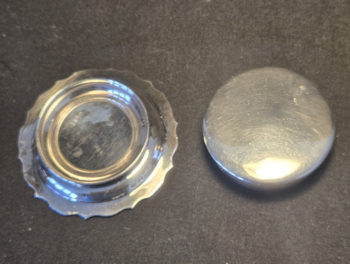 Antique Solid Silver Travelling Communion Set Sheffield 1936 125g Ecclesiastical