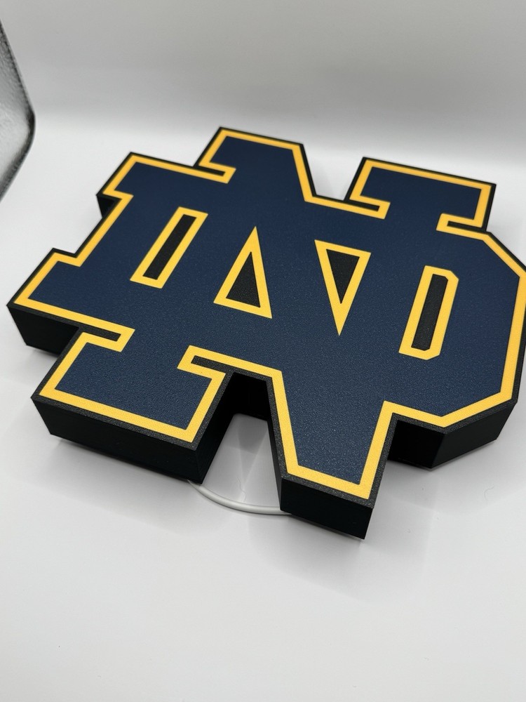 Notre Dame - Light Up LED Sign