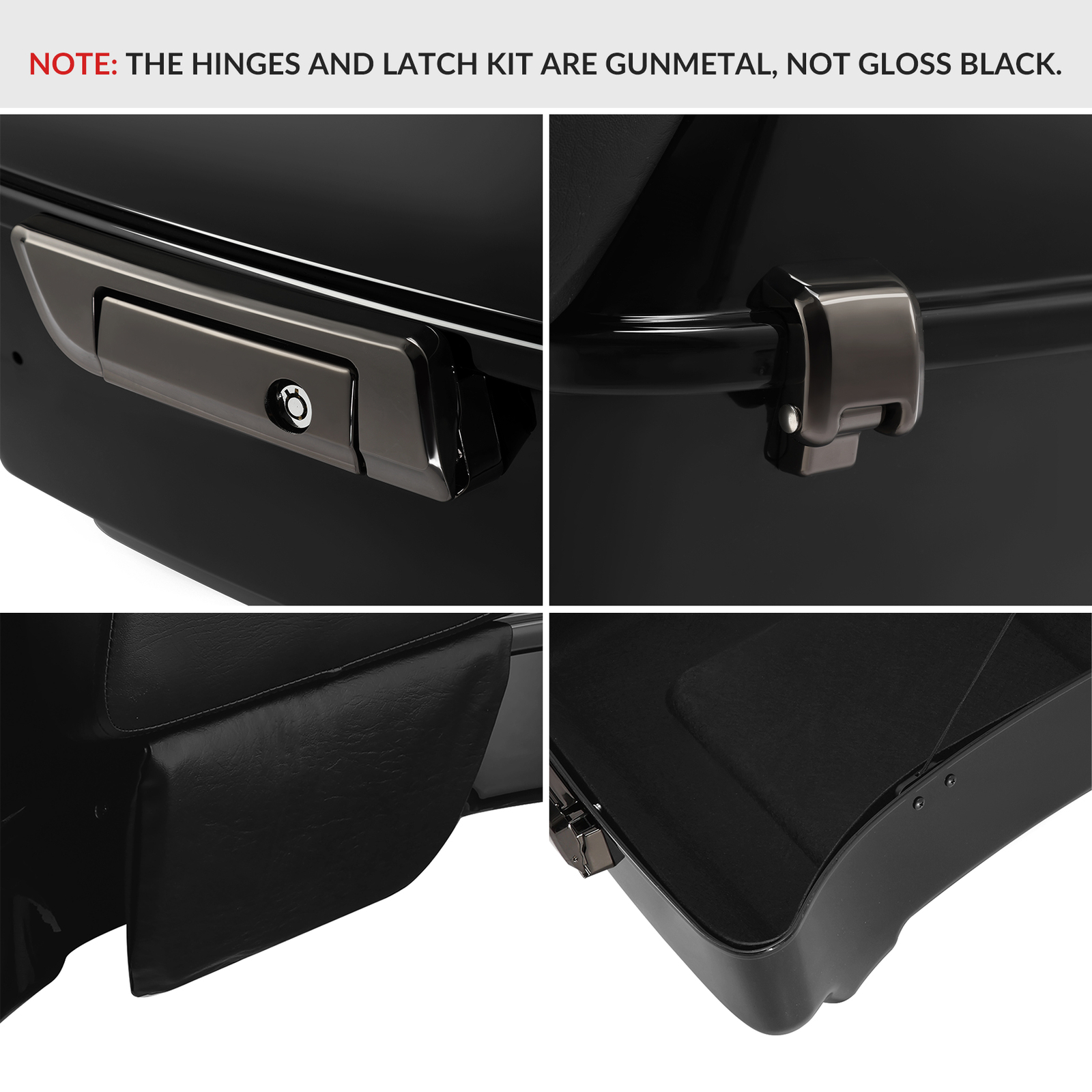 Razor Tour Pack with Slim Backrest Fit For Harley Touring Electra Glide '14-24