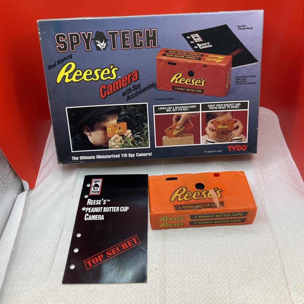 Tyco Spy Tech Reece’s  “With Box” Complete Vintage 1992 ⭐️