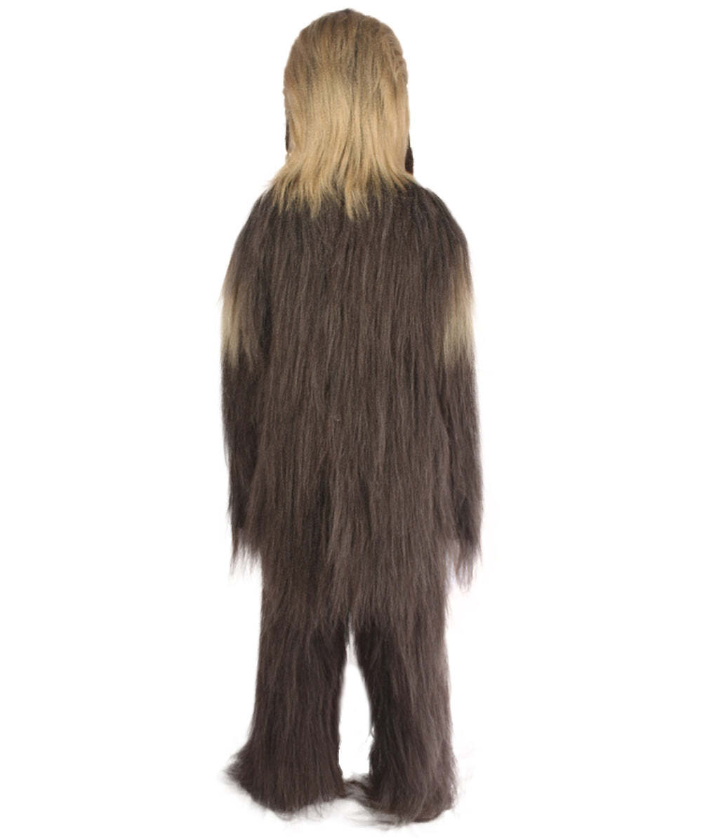 Unisex Long Hairy Elder Warrior Ape Military Leader Resistance Fighter.