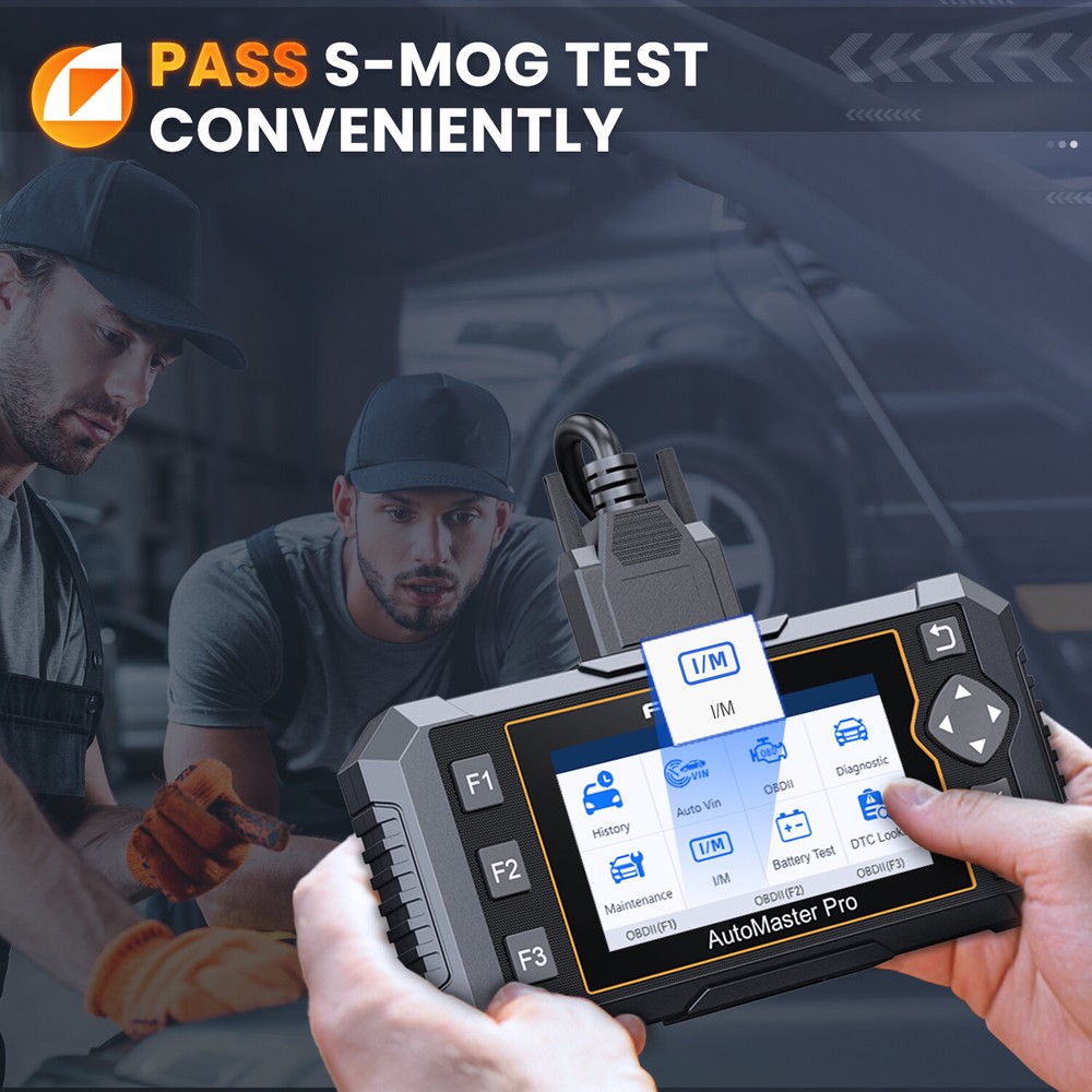 FOXWELL NT614 ELITE Car Scanner Diagnostic Tool OBDII ABS SRS Engine Code Reader