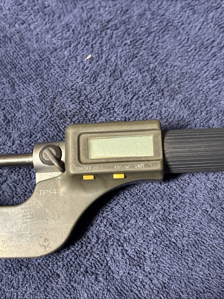 Fowler IP54 Micrometer, .00005″!! UNTESTED! B3