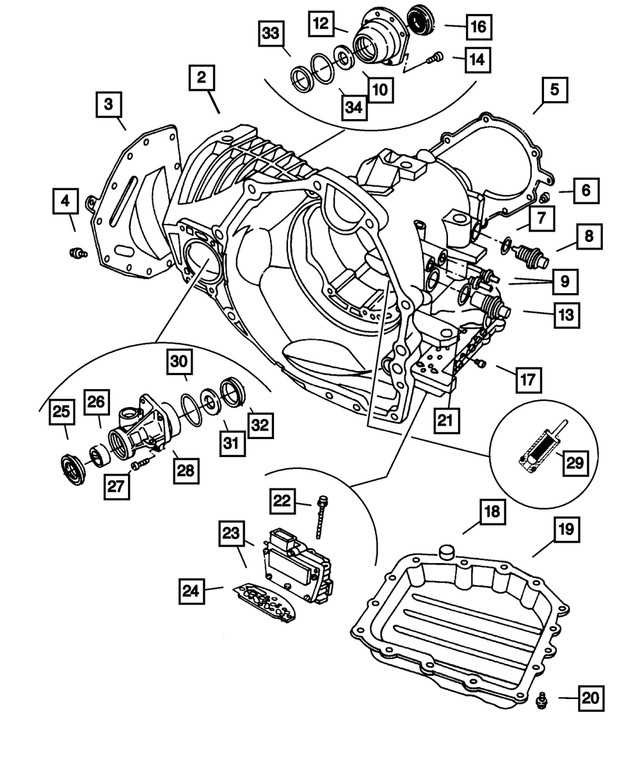Genuine Mopar Final Drive Spacer 4659260