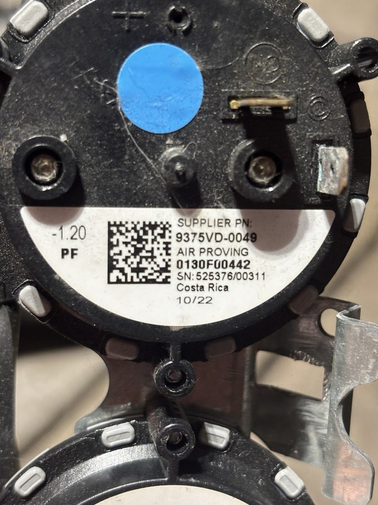 TRIDELTA Air Proving Pressure Switch 9375VD-0049