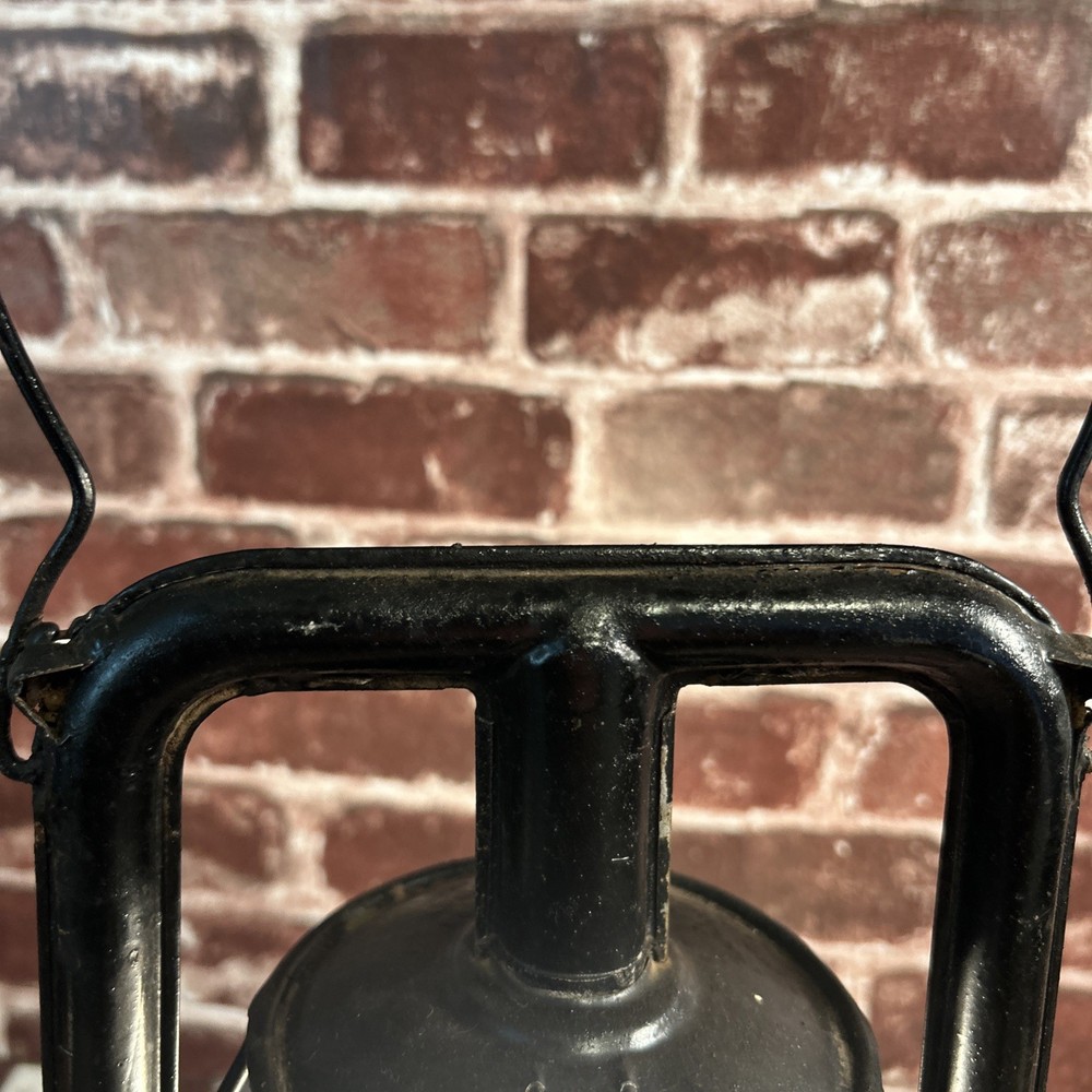Antique Paull's Red Lantern No. 0 Clear Globe Electrified