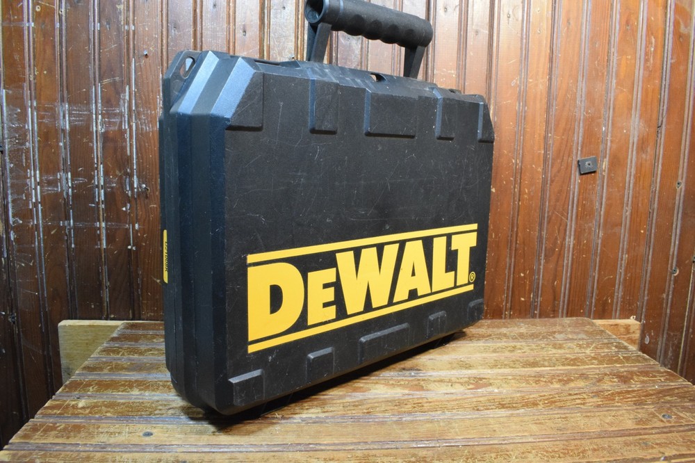 DEWALT POWER DRIVER DRILL HARD PLASTIC STORAGE CARRY CASE TOOL BOX EMPTY D21008K