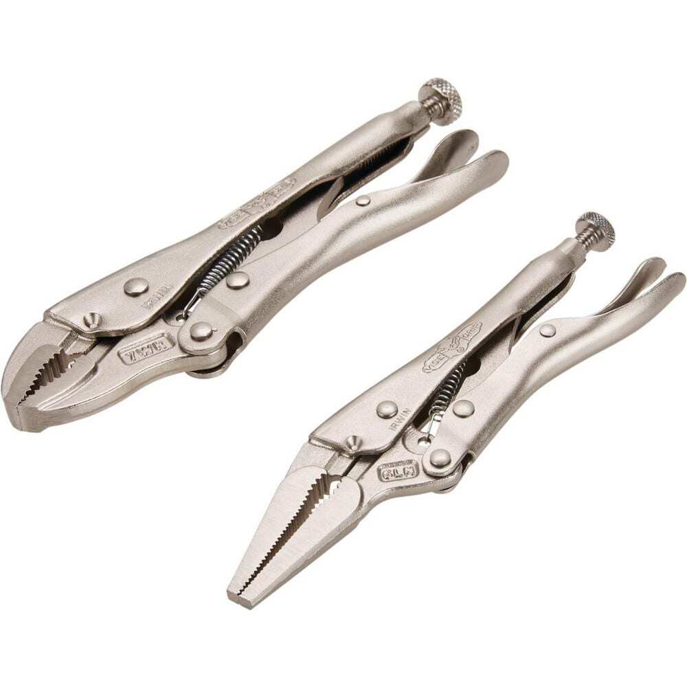 Irwin 2 Piece Locking Plier Set Comes in Display Card