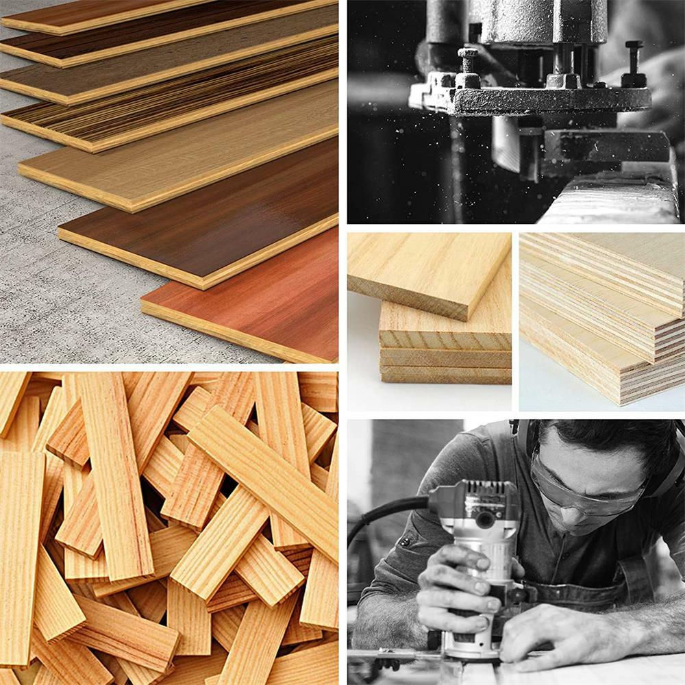 WORKPRO 15PC Router Bits Set 1/4-Inch Shank Tungsten Carbide Router Bits For DIY