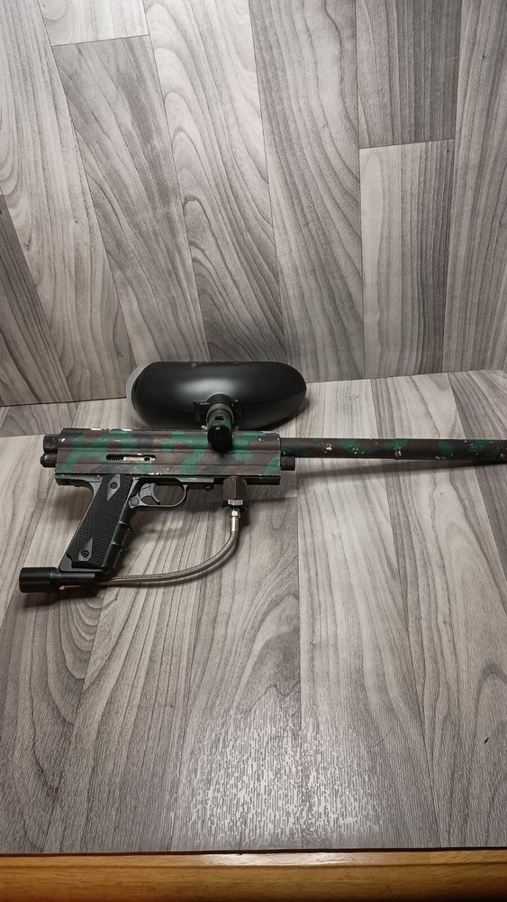 Raptor Silver Eagle Paint Marker Untested Solid And Heavy Camouflage Fast Ship!!