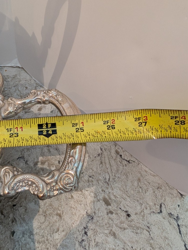 ELEGANCE IN SILVER 4-pc TEA and COFFEE SERVING SET plus SERVING TRAY!