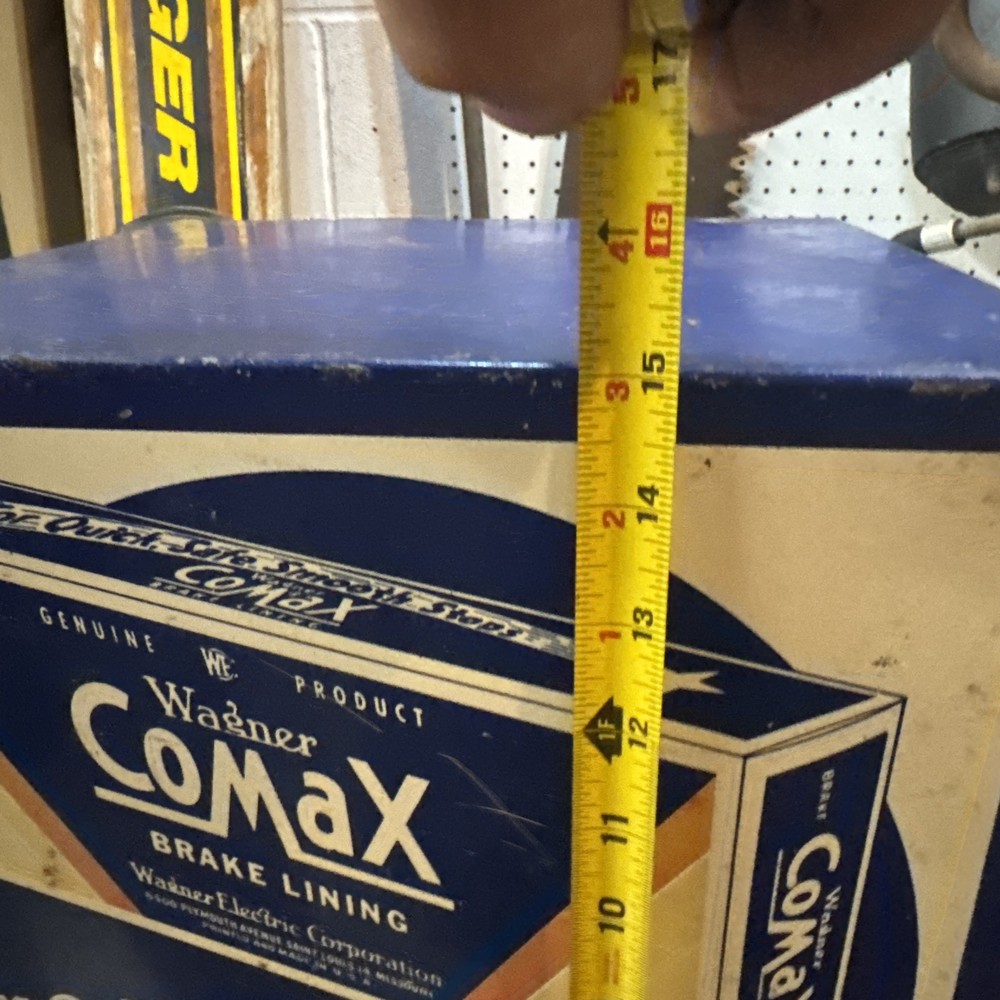 Comax Brake Lining Cabinet Advertising