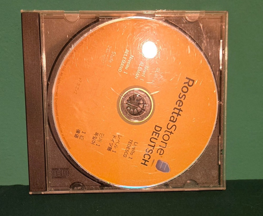 Rosetta Stone German Deutsch Version 4 Complete Levels 1-5