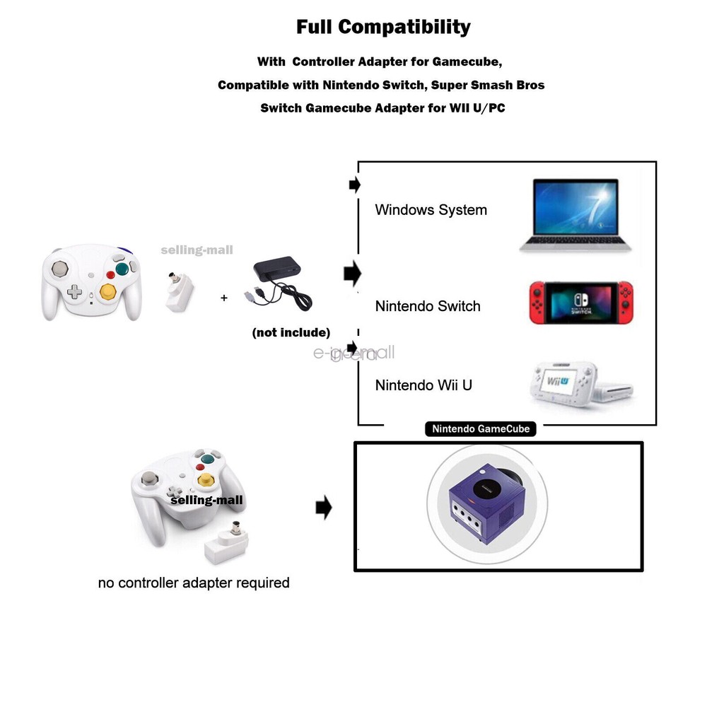 Wireless Gamecube Controllers Classic Gamecube Wavebird GamePad For GC Console