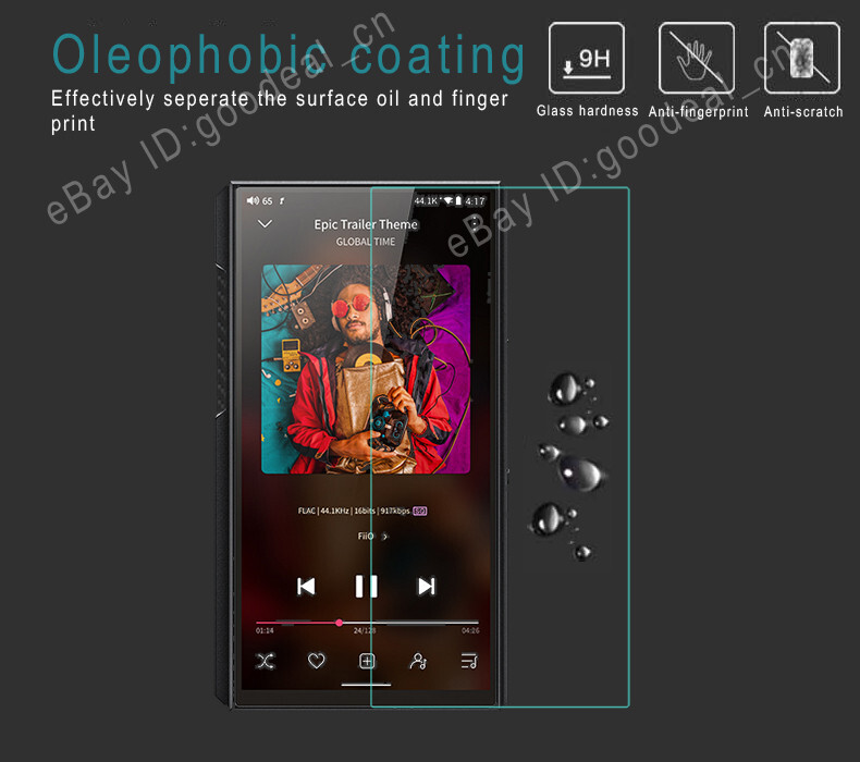 Tempered Glass Screen Protector Film For FiiO M11 Plus