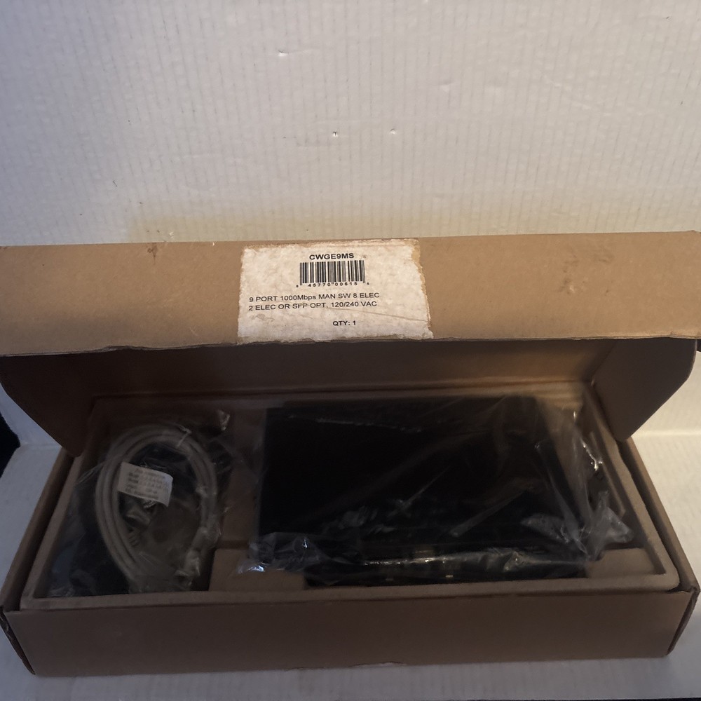 CWGE9MS Comnet Commercial Grade All Gigabit Managed Switch