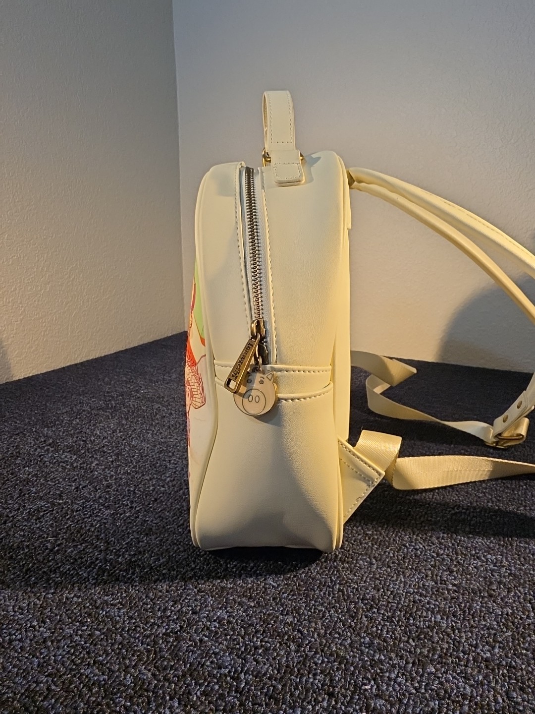 Loungefly Disney Pixar Toy Story 3 Beach Mini Backpack Hard Tag Zip Bag