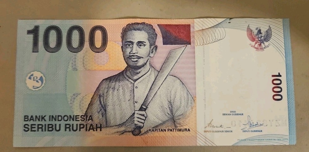 2000 Indonesia 1000 Rupiah Note