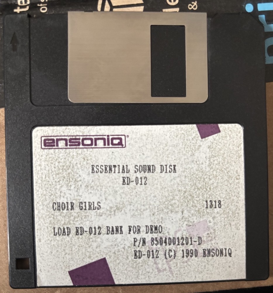 Ensoniq EPS-16 Plus Essential Sound Disk Library (9 Disks)