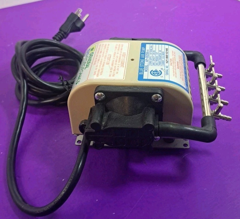 General Hydroponics Blue Stone Air Pump AP-0025(B)