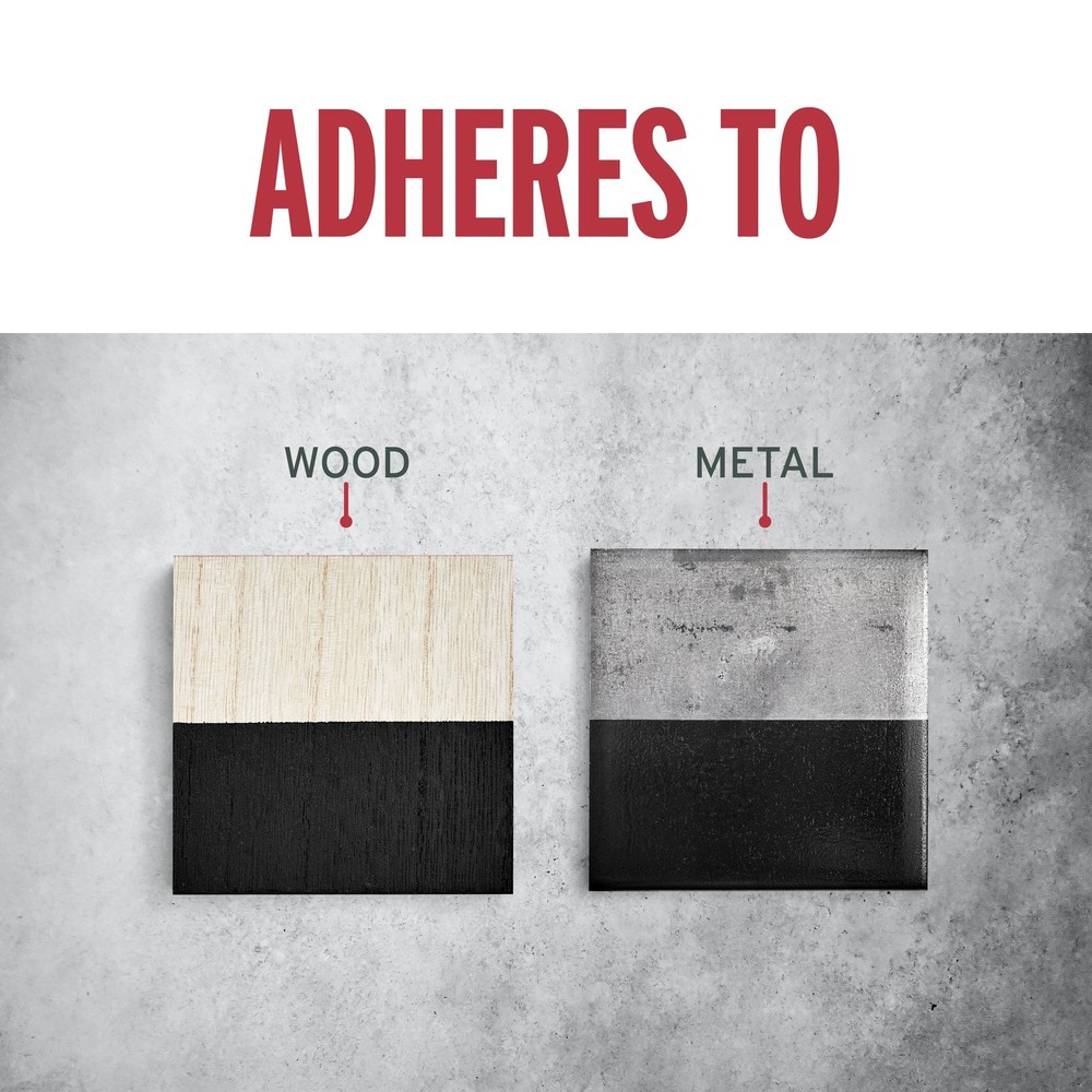 Rust Protective Gloss Black Enamel Spray Paint 12 oz