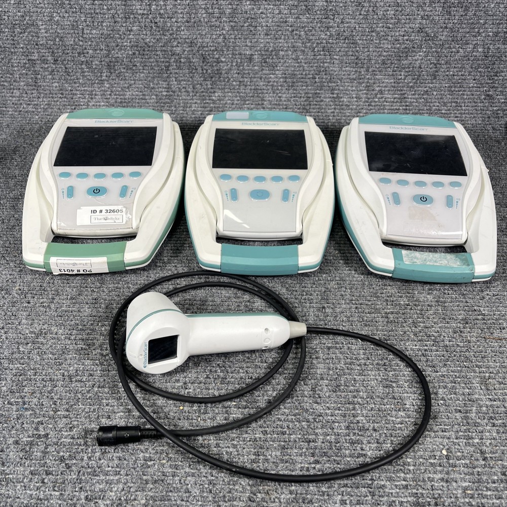 Verathon BladderScan BVI 9400 Portable Bladder Scanner Lot UNTESTED