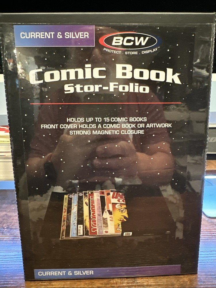 BCW Current and Silver Age Comic Book Stor-Folio New Magnetic Closure