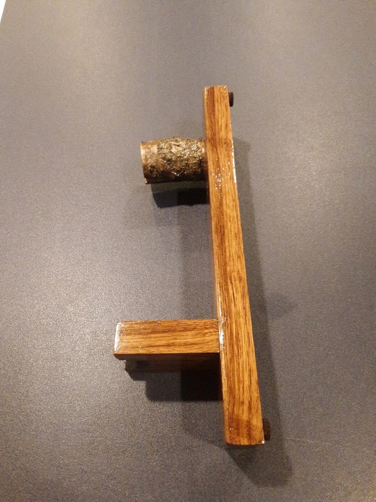Black Walnut knife Display Stands (2 Stands)