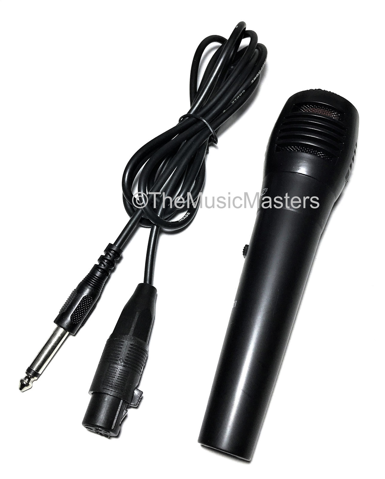 Handheld Karaoke DJ Vocal Dynamic Microphone Mic On/Off Switch XLR to 1/4" Cable