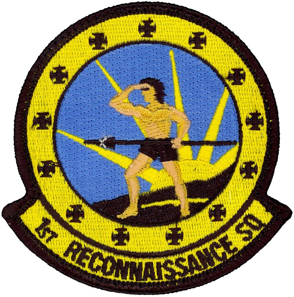 USAF 1st RECONNAISSANCE SQUADRON PATCH