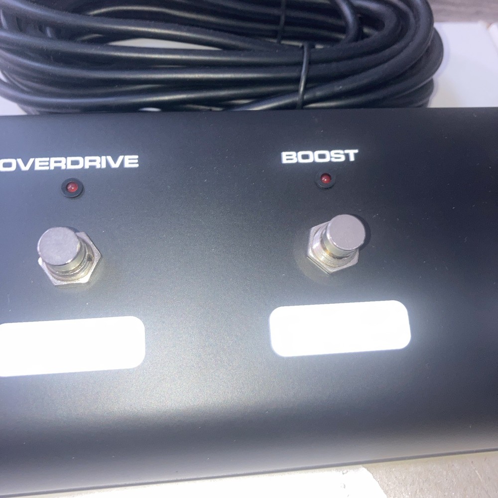 Randall 4 Button Amplifier Pedal Cable Included Clean overdrive Boost FX Loop