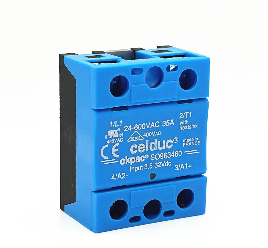 1PCS For CELDUC solid state relay SO963460 input 3-32VDC OUTPUT 12-280VAC#