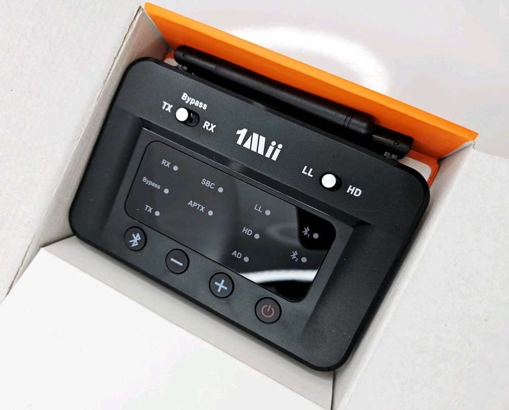 1Mii B03 Pro Bluetooth 5.3 Transmitter Receiver for TV Home Stereo BT Headphones