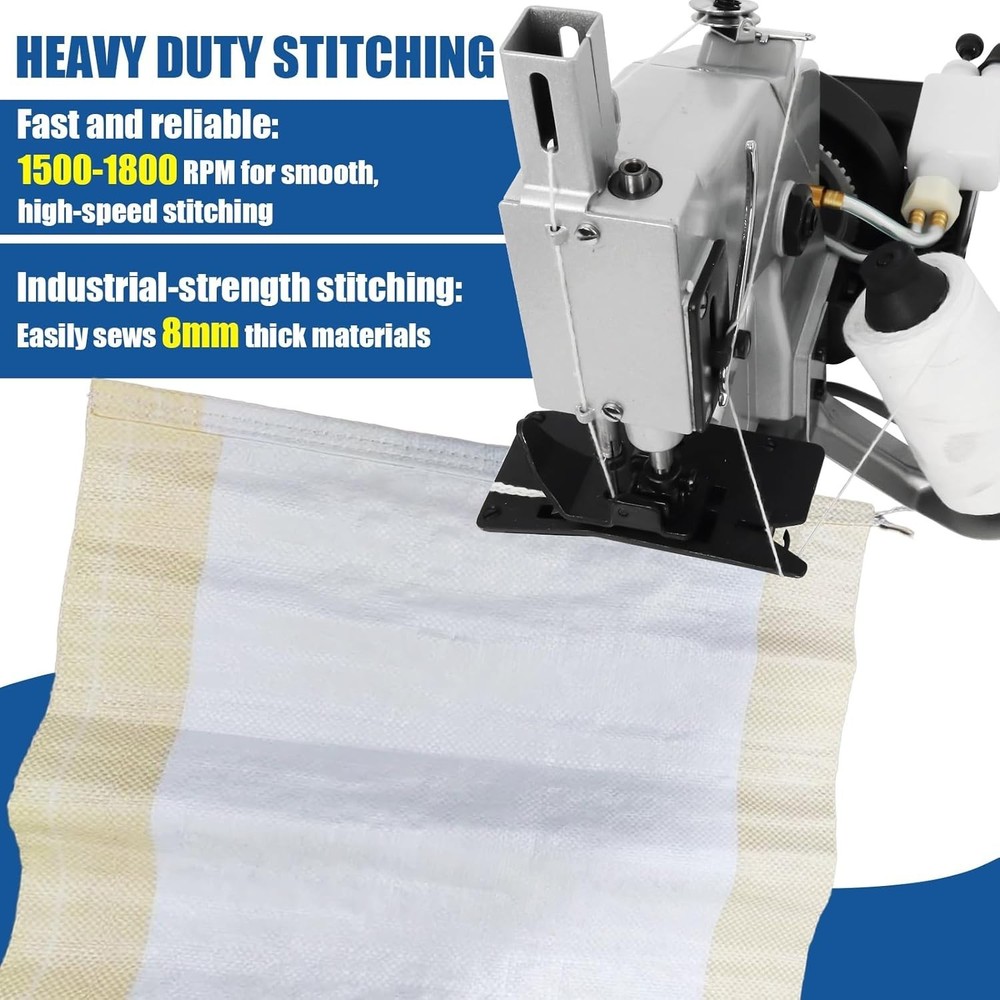 Professional Bag Sewing Machine - Efficient Cordless Stitcher for Agriculture