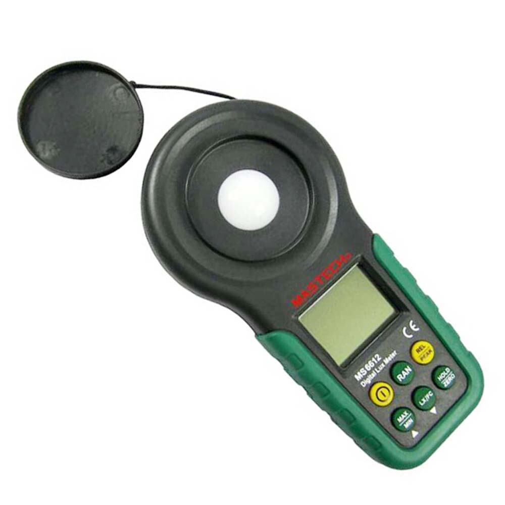 MASTECH MS6612 Pro Multi Function Luxmeter Light Meter Foot Candle Auto Range