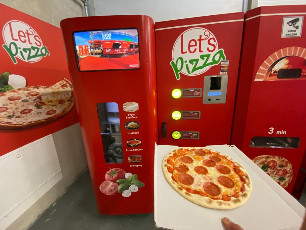 Pizza vendingmachines (fresh)