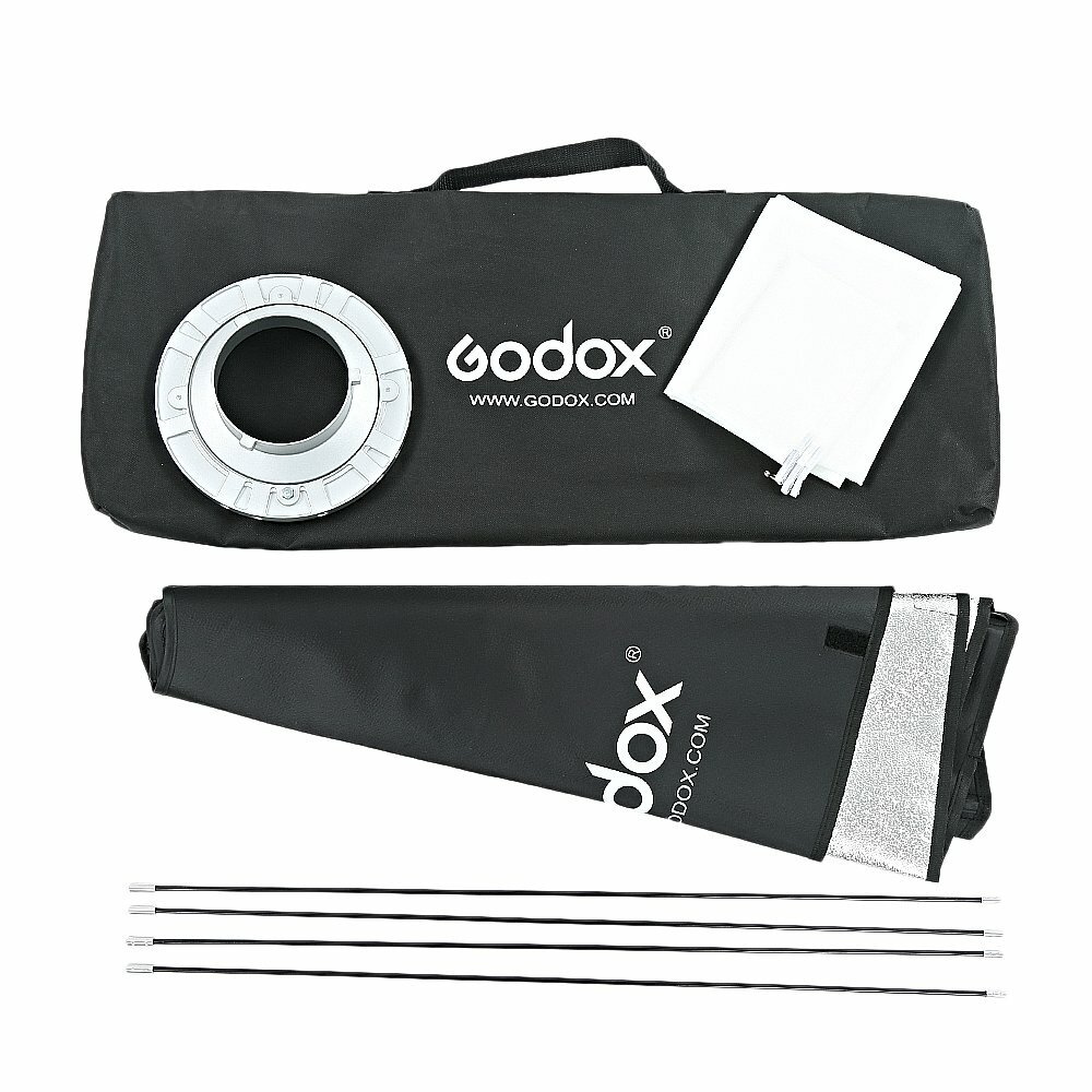 US 2x Godox 60 x 90cm 24"x35" Softbox Bowen Mount for Studio Strobe Flash Light