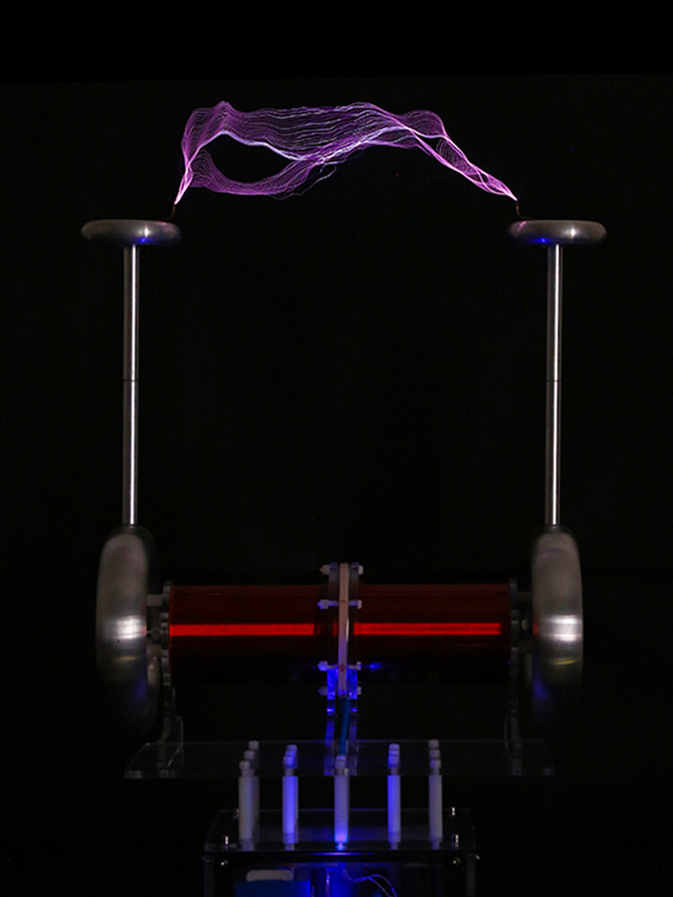 Music Tesla Coil Bipolar SSTC Type Artificial Lightning Electromagnetic Storm
