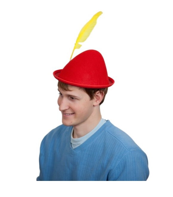 Peter Pan Hat - Alpine - Elf - Costume Accessory - One Size - 2 Colors