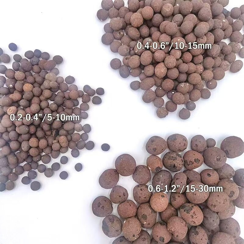 1-30 pounds of plant clay pebbles - Natural clay pebbles for indoor plants