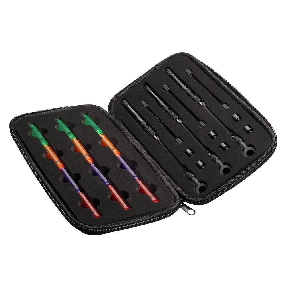 JRC Kurve Slim Indicator System Sets In Case Designed and Engineered in England