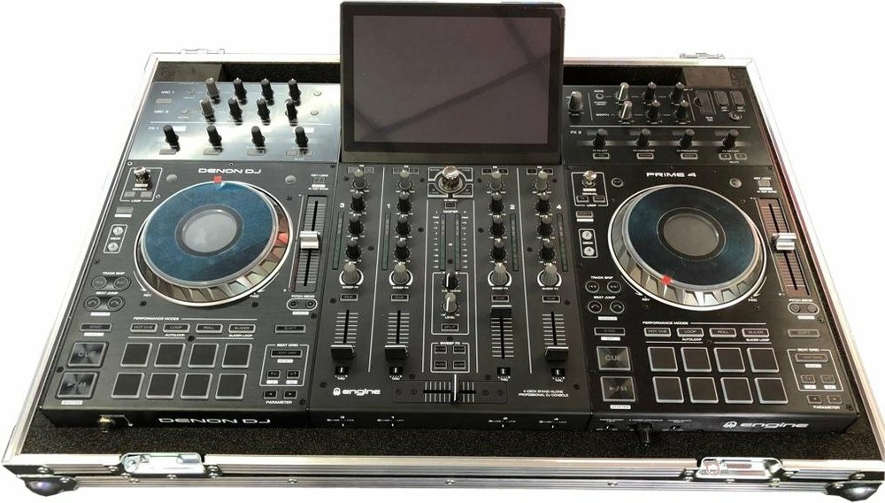 Denon DJ Prime 4 Controller Swan Flight Case (Hex)