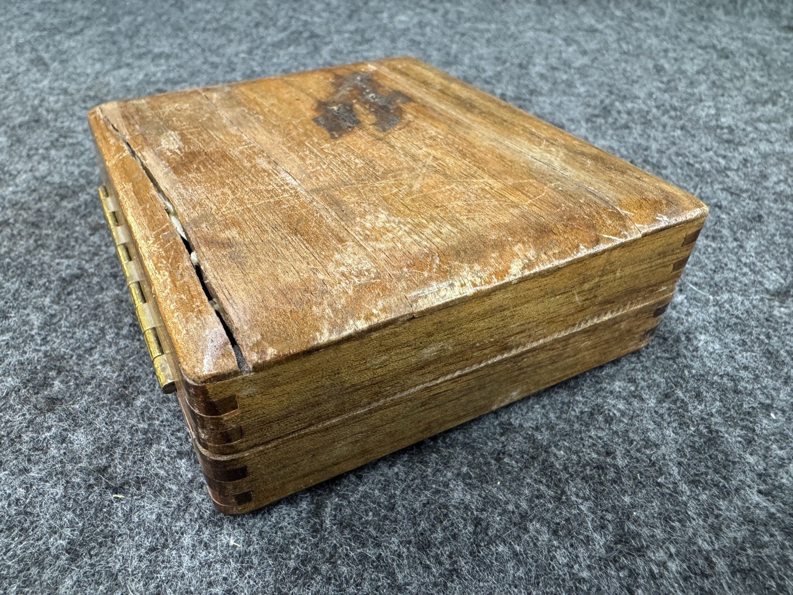 Antique Stoppani Engineering / Transit Compass in Wood Box