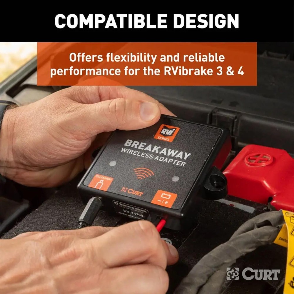 Curt Breakaway Wireless Adapter for RVIBrake Systems 52205