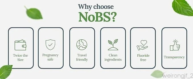 Toothpaste Tablets Nano Hydroxyapatite, Fluoride & Plastic Free
