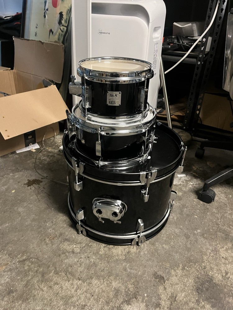 SPL Black Drum Set
