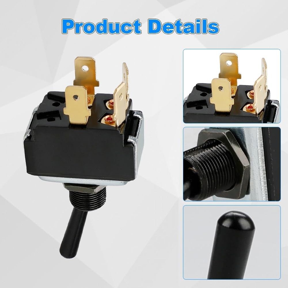 Headlight Switch Toggle Switch Replacement for 577.75611 16-06657 1606657 895...